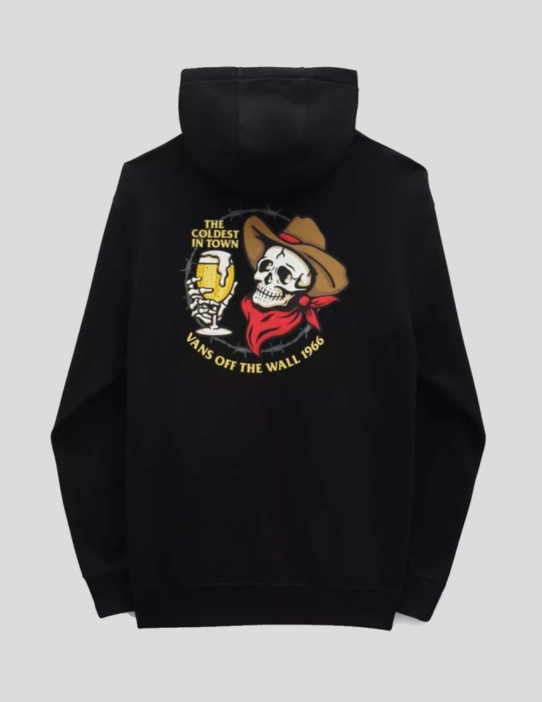 Sudadeira VANS coldest in town hoodie black